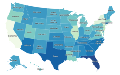 Florida ocupa el primer lugar en migración neta